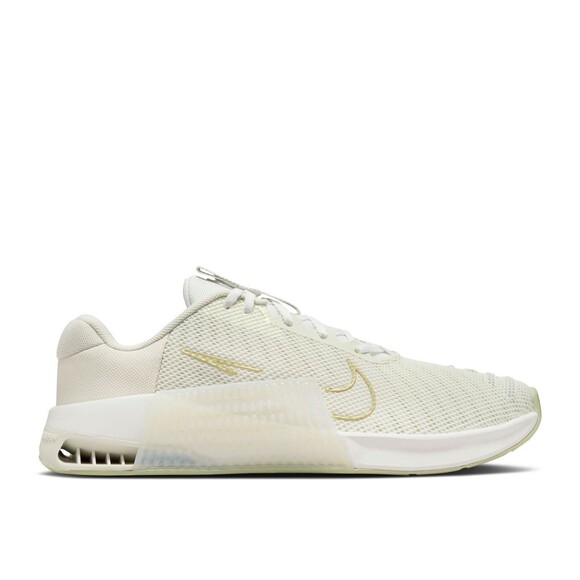 Womens Nike Metcon 9 PRM Sea Glass Metallic Gold Size 11.5/10 Mens FJ1571-001 - Picture 1 of 6